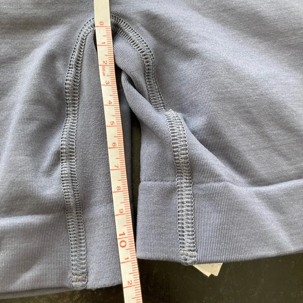Gymshark Shorts Womens Large Gray High Waist Biker Compression Gym XL - Picture 7 of 9